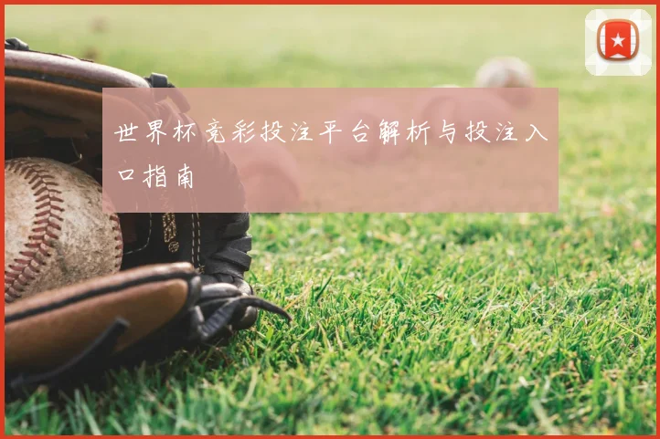世界杯竞彩投注平台解析与投注入口指南